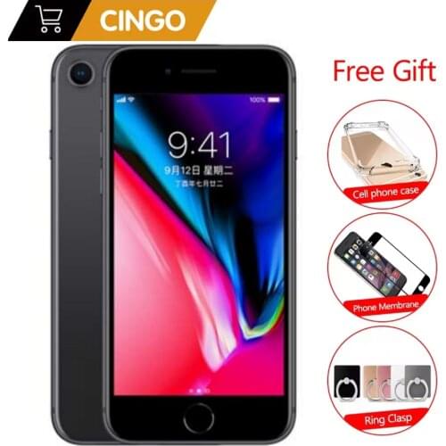 Original Unlocked Apple iPhone8 2GB RAM 64GB/256GB ROM Looks Like New 4.7 inches Hexa-Core Touch ID LTE 12.0M NFC