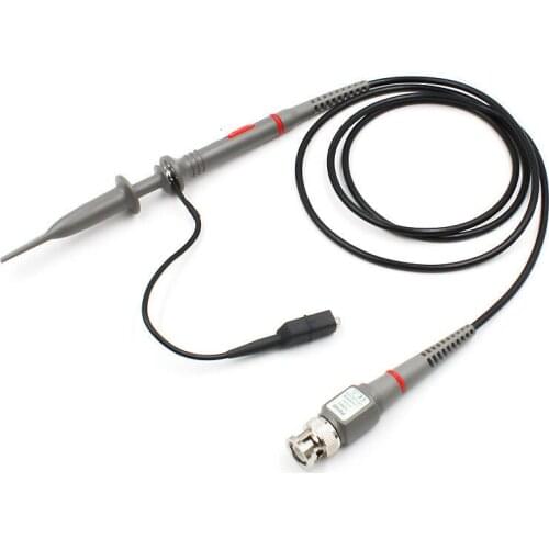 P6100 100MHz Oscilloscope Probe Kit DC-100MHz Alligator Clip Test Probe for Tektronix HP X1/X10