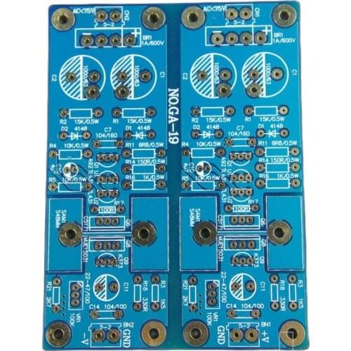 PCB GA-19 Power Supply Board PCB +-5 - 90V Adjustable Empty Board