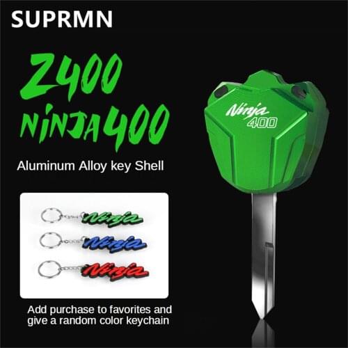 Suitable for Kawasaki Ninja NINJA400 modified Z400 accessories Z900 key cover key shell protective shell decorative belt