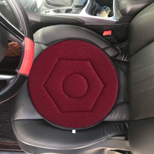 40x40x3cm 360 Degree Rotation Cushion Car Seat Foam Mobility Aid Chair Seat Revolving Cushion Swivel Car Memory Foam Mat