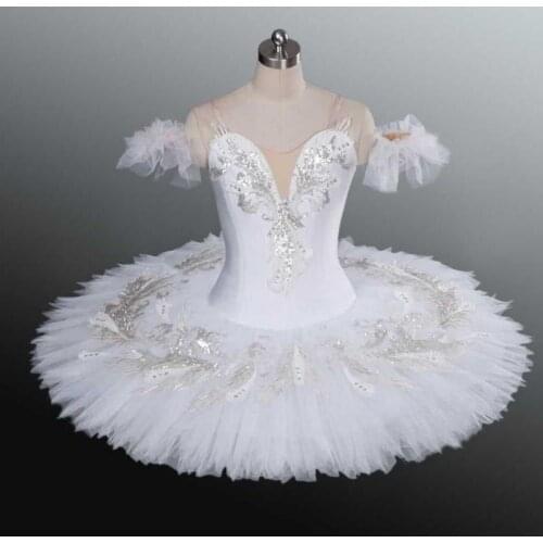 White Swan Lake Professional Ballet Tutu For Child Kids Adult Women Ballerina Party Dance Costumes Ballet Tutu Balett Dress Girl