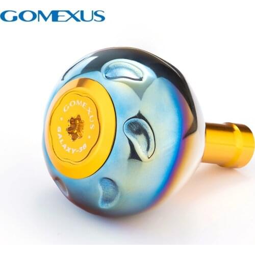 Gomexus Reel Handle Knob Titanium 38mm For Shimano Stella Vanquish Daiwa Exist Saltist 1000 - 4000 Spinning Power Knob