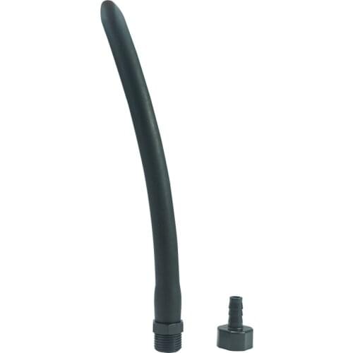 245mm large Shower Douche Vagina Cleaning silicone enemator syringe system head anal plug beads nozzles tip hot gay sex toys