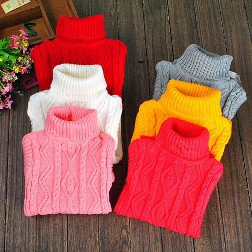 New 2019 Children Baby Boys Girls Sweaters Winter Girls Sweaters Knit Kids Pullover teenage Boys Clothing 8 10 12 14 years
