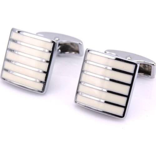 High quality mens clothing boutique jewelry brand new Cufflinks striped cufflinks, 1 pairs of free delivery