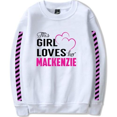 Mackenzie Ziegler Social Media Stars Sweatshirt Women/Men Round collar Pullover Fashion Long Sleeve Sweatshirt Spring/Autumn