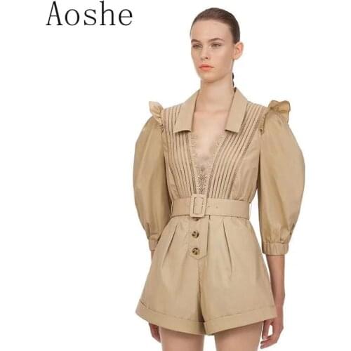 Aoshe Women's High Waist Shorts