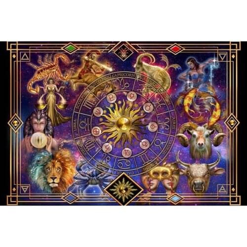 ARMYQZ 5D DIY diamond embroidery diamond painting 12 Constellations Cross Stitch full drill Rhinestone mosaic home decoration
