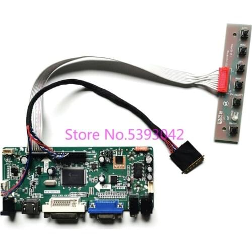 For B156HW01 V.4 V.5 V.6 V.7 LCD screen 1920*1080 15.6" VGA+DVI WLED LVDS 40-Pin M.NT68676 monitor controller card DIY kit