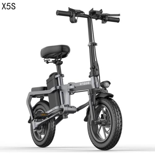 Elektrische Fiets Zonder Ketting 14Inch Mini Elektrische Fiets 48V10/15/20A Stad Ebike 400W Krachtige 30 Km/h Fiets/Full