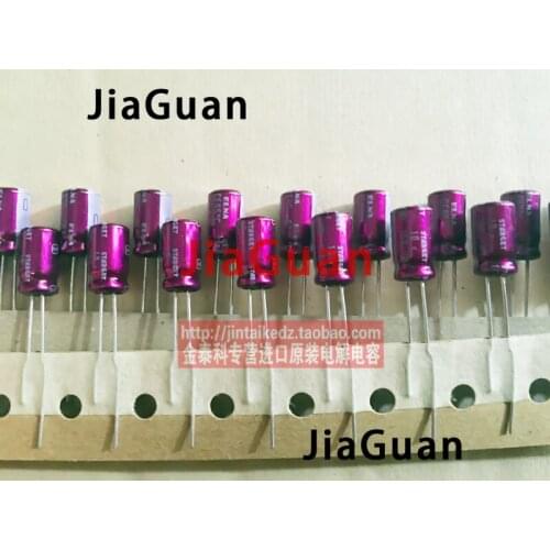 20PCS ELNA STARGET 10V100UF 6.3X11MM ROD 100UF 10V Red robe 100uF/10V filter audio electrolytic capacitor 10V 100UF