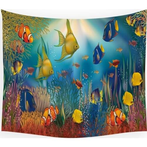 Undersea whale sea turtle wall tapestry moon tapestry dorm room decor world map tapestry room decor aesthetic anime tapestry