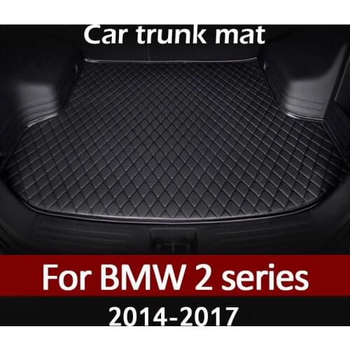 MIDOON Car trunk mat for BMW 2 series CoupeCabriolet 2018 2019 cargo liner carpet interior accessories cover