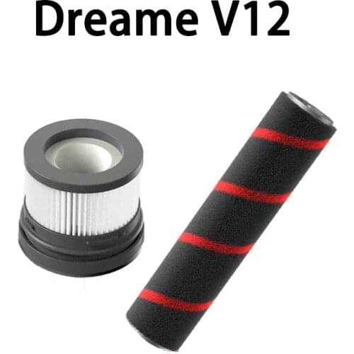 Dreame V12 HEPA Filter Roller brush Parts Kit Dreame V12 Household Wireless Handheld Vacuum Cleaner Accessories