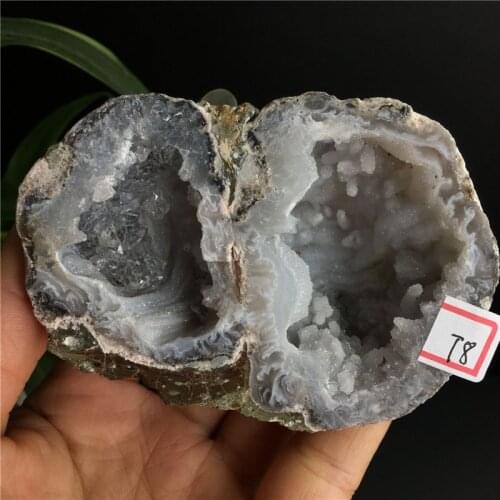Naturalstone Agate Geode Crystal Cluster Beautiful Home Decor