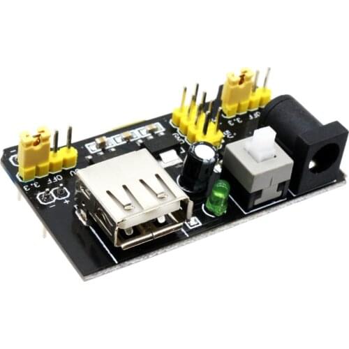Glyduino New Breadboard Power Supply Module 3.3V 5V High Quality Solderless Bread Board DIY for MB-102
