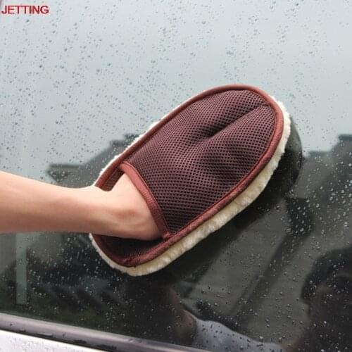 Car Wash and Wax Sponge Washing Gloves for Household Cleaning Gloves and Wash Wool