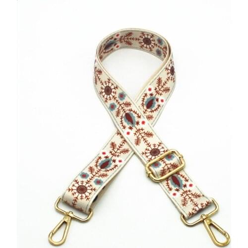 Adjustable Accessories Bag Strap Belt Shoulder WOMENS Bag Tape Multi-color Cultural Wide-Strap