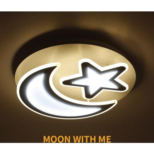 Modern simple bedroom lights Parlor Acrylic lamps European ceiling lamp Living room lightings LED lighting Children room lights