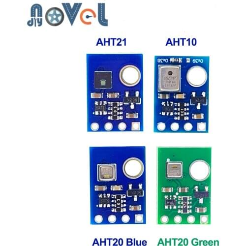 AHT10 AHT20 AHT21 High Precision Digital Temperature and Humidity Sensor Measurement Module I2C Communication Replace SHT20