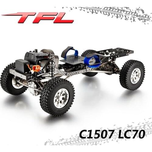 1/10 TFL RC Crawler Electric 4WD C1507 LC70 RC Metal Chassis KIT W/O Shell Body Car Model Ourdorr toys for boy TH01742-SMT6