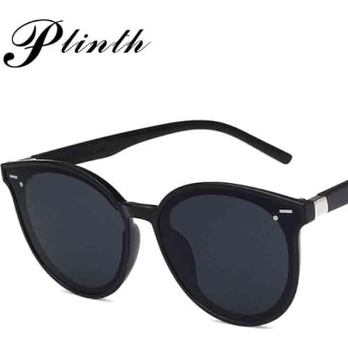 2021 New Cat Eyes Women Sunglasses Retro Rice Nails Big Frames Ladies Sun Glasses High Quality Resin Lens Eyewear UV400 AG03