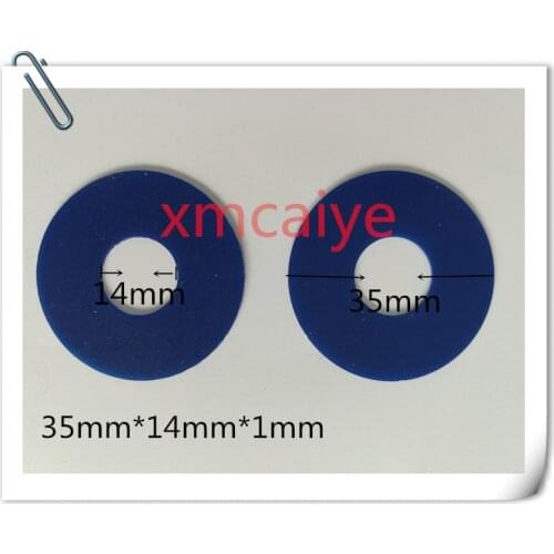 50 pieces blue rubber sucker 35*14*1mm 66.028.402 66.028.404