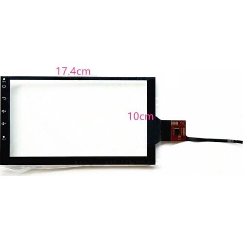 7-inch full touch 6-wire capacitive touch screen Long 17.4CM* 10.0CM wide GPS touch screen