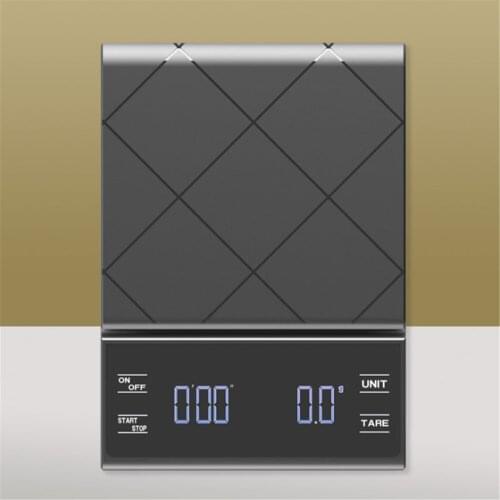 USB Charge Electronic Digital Coffee Scale With Timer Precision Household Kitchen Scale Weight Scale Portable Measuring Tools