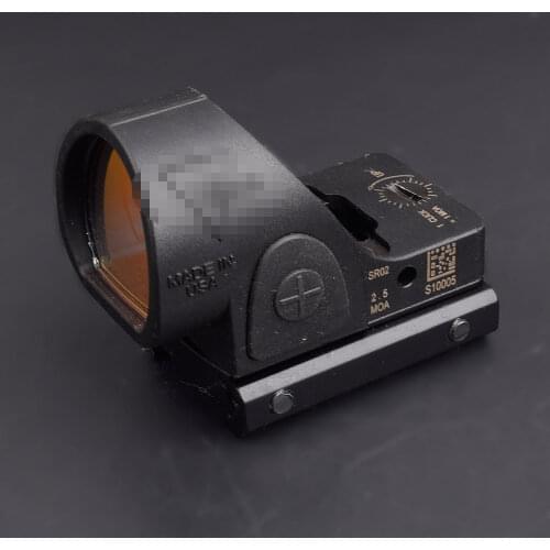 Colorful RMR SRO Red Dot Sight Collimator Glock / Rifle Reflex Sight Scope fit 20mm Weaver Rail For Hunting Rifle