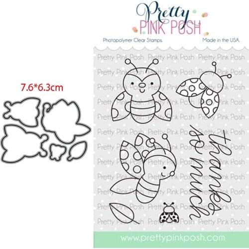 3 ladybugs troqueles de corte de metal scrapbooking cutting dies and stamps DIY dies scrapbooking nouveau arrivage 2021