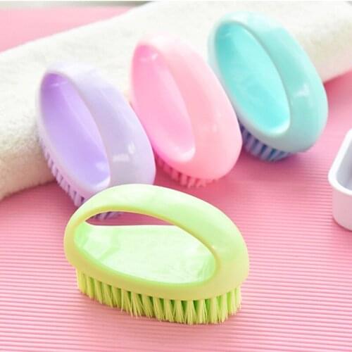 Multifunctional plastic small cleaning brush kitchen floor bathroom wall window brush wash shoes laundry brush cleaner