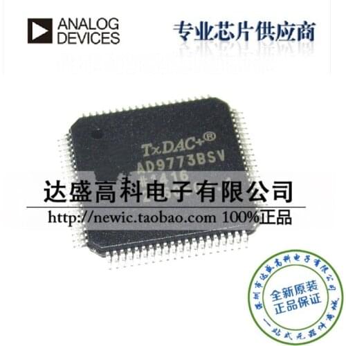 Module AD9773BSVZ AD9773BSV AD9773 TQFP-80 Original authentic and new Free Shipping