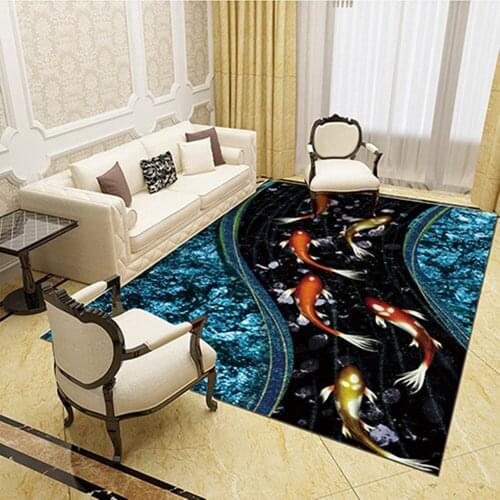 Cartoon 3D Printing Carpet Outdoor Rug Kids Bedroom Game Area Rugs Home Decor Large Floor Mat Child play Carpets For Living Room