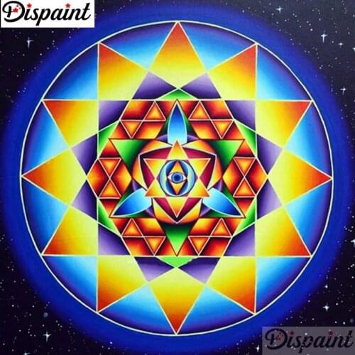 Dispaint Full Square/Round Drill 5D DIY Diamond Painting "Mandala scenery" Embroidery Cross Stitch 3D Home Decor Gift A12144