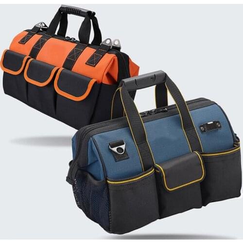 Multi-Tool Kit Shoulder Bag Dual-Use Tool Kit Hardware Repair Portable Storage Organizer Oxford Cloth Thickening Toolbox Kit