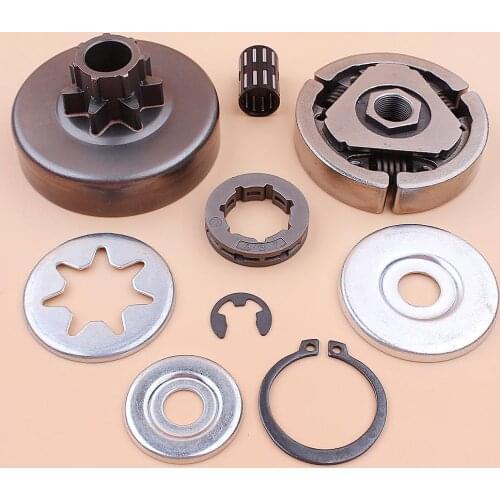 3/8" Clutch Drum Sprocket Rim Bearing Washer Repair Kit For Stihl MS380 038 MS 380 Chainsaw 1119 0007 1003