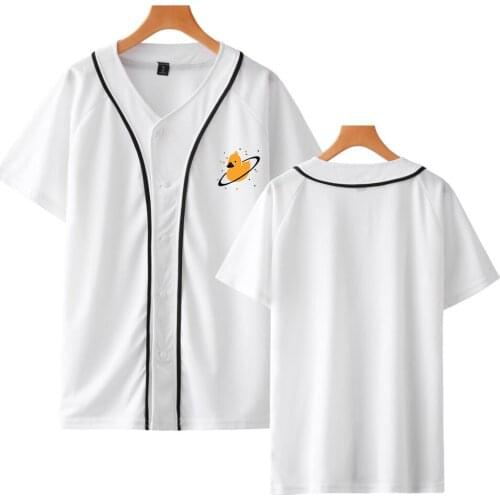 WAWNI Quackity Thin Baseball Uniform SingleBreasted Loose Cotton And Polyester Fashion Printed Casual Baseball Uniform New 2021