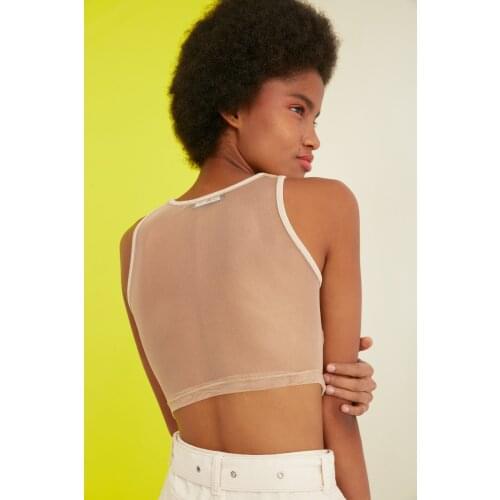 Женские трикотажные майки Trendyol China At AliExpress