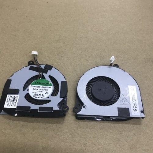For Dell Latitude E7450 CPU Cooling Fan - Integrated Intel Graphics - HMWC7 0HMWC7 DC2800F5SL EG50050S1-C032-S9A K53082