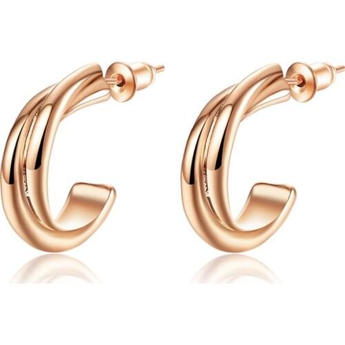 Weinuo Women's Gold Earrings