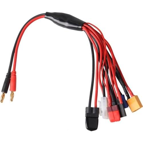 4.0mm banana connector to Female Tamiya Futaba TRX EC3 JST XT60 Multifunctional Lipo Charging RC charger adaptor