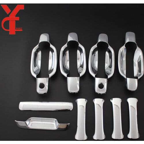 Chrome Door Handle Covers For Isuzu Dmax d-max 2007 2008 2009 2010 2011 Accessories Ycsunz