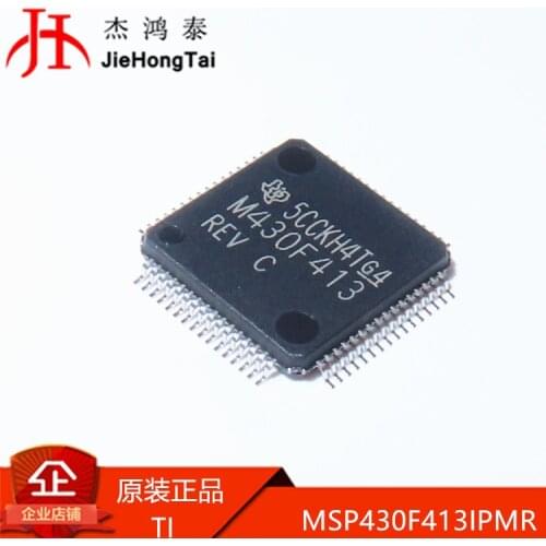 Free shipping MSP430F413IPMR MCU 16-bit MSP430 RISC 8KB Flash LQFP64 10PCS