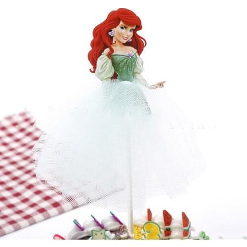Disney Cartoon Frozen Princess Birthday Party Decoration Kid Cupcake Girls Birthday Party Dessert Table Party Decoration