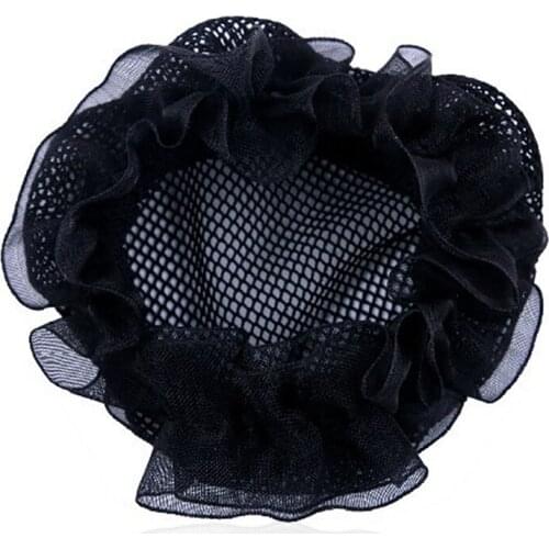 JL01 Professional Black Ballet Hair Accessories Ballet Hairnet Net Ballet Bun Net For Girls Kids
