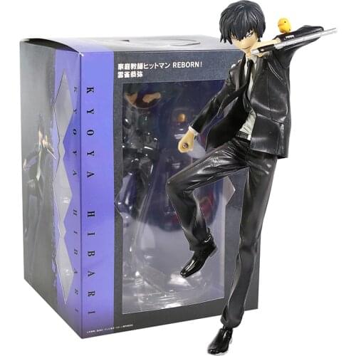 Katekyo Hitman Reborn Kyoya Hibari PVC Action Figure Anime Collectible Model Toy