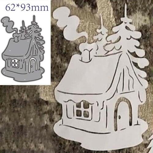 Metal Cutting Dies DIY House Scrapbooking Photo Album Decorative Embossing PaperCard Crafts Dies Decoration