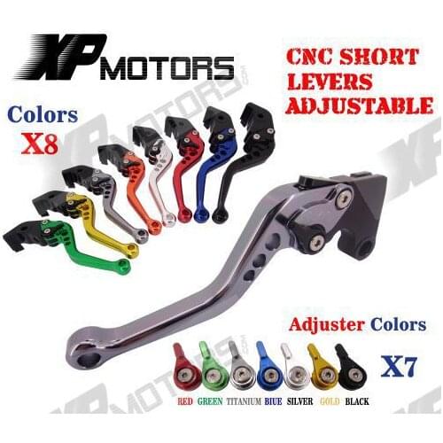 Motorcycle CNC Adjustable Short Brake Clutch Lever For Kawasaki Ninja 400R 2011 650R ER-6F ER-6N 09-16 Versys 650 09-14 NEW